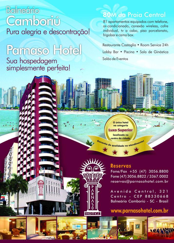Hotel Parnaso Balneário Camboriú Kültér fotó